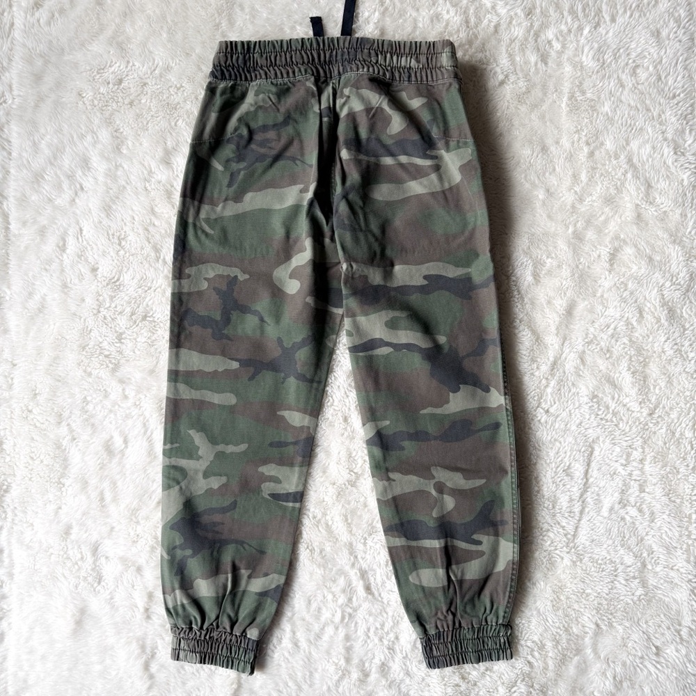TNA Aritzia Woman Camo High Waist Cotton Jogger SMALL Grunge Utility Streetwear - Picture 3 of 9